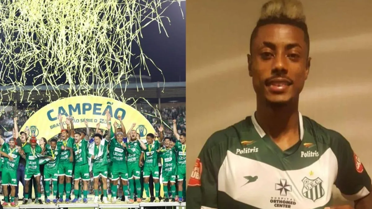 Uberlândia conquista a Série D e recebe homenagem de Bruno Henrique