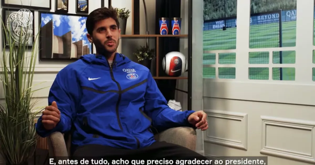 Lucas Beraldo comenta renovação com o PSG até 2031