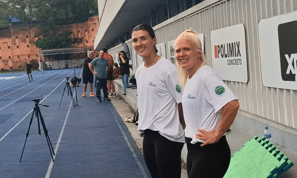 Nicole Silveira participa de seletiva para formar novos atletas no skeleton