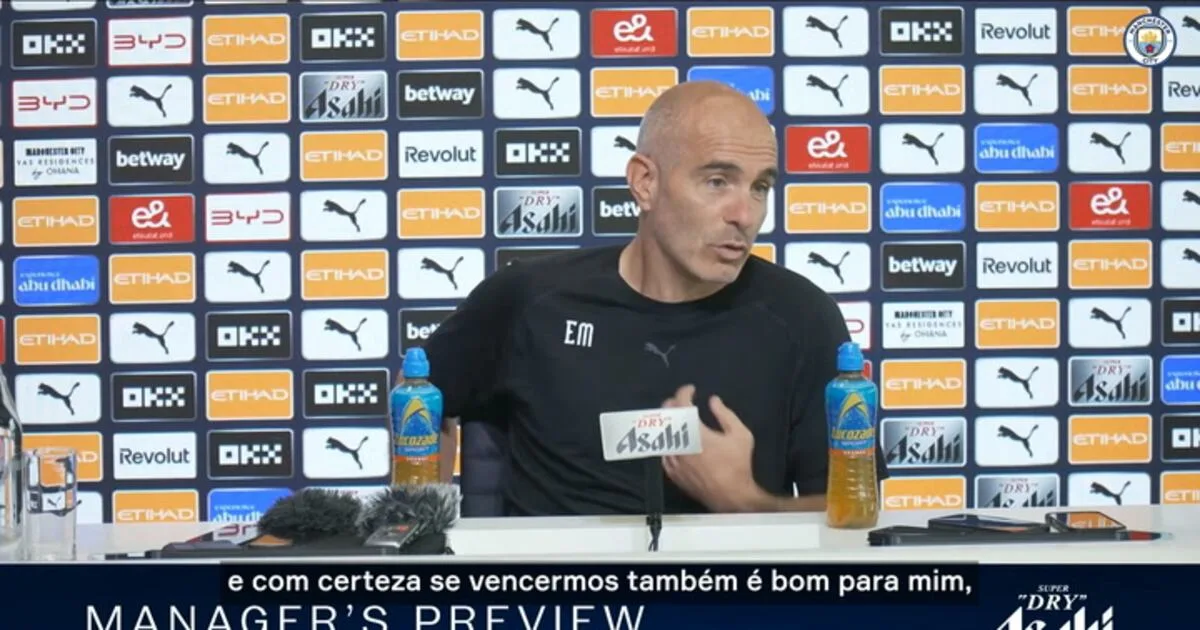 Maresca analisa clássico entre Manchester City e United em Old Trafford
