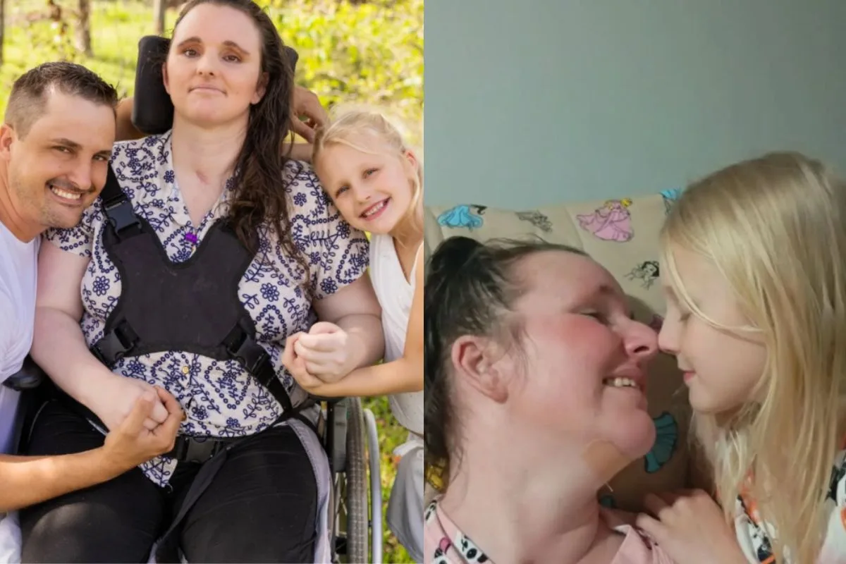 Família reorganiza a rotina após mãe sofrer AVC aos 31 anos