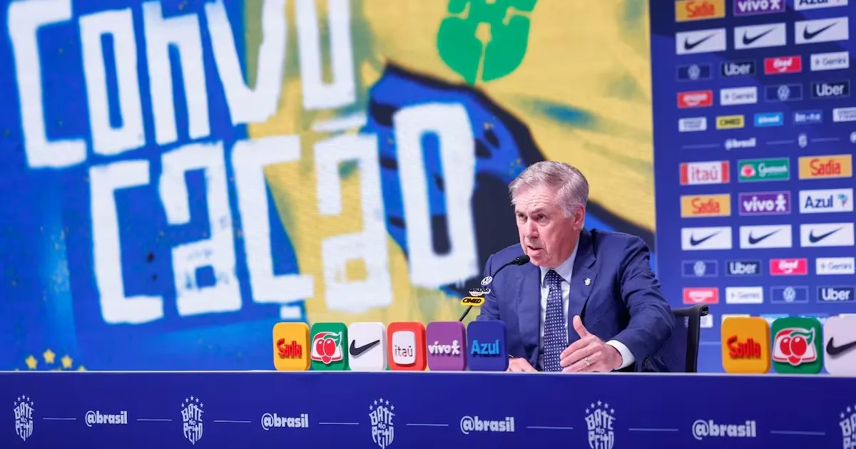 Ancelotti prioriza jovens, mas mantém espaço para veteranos na Seleção