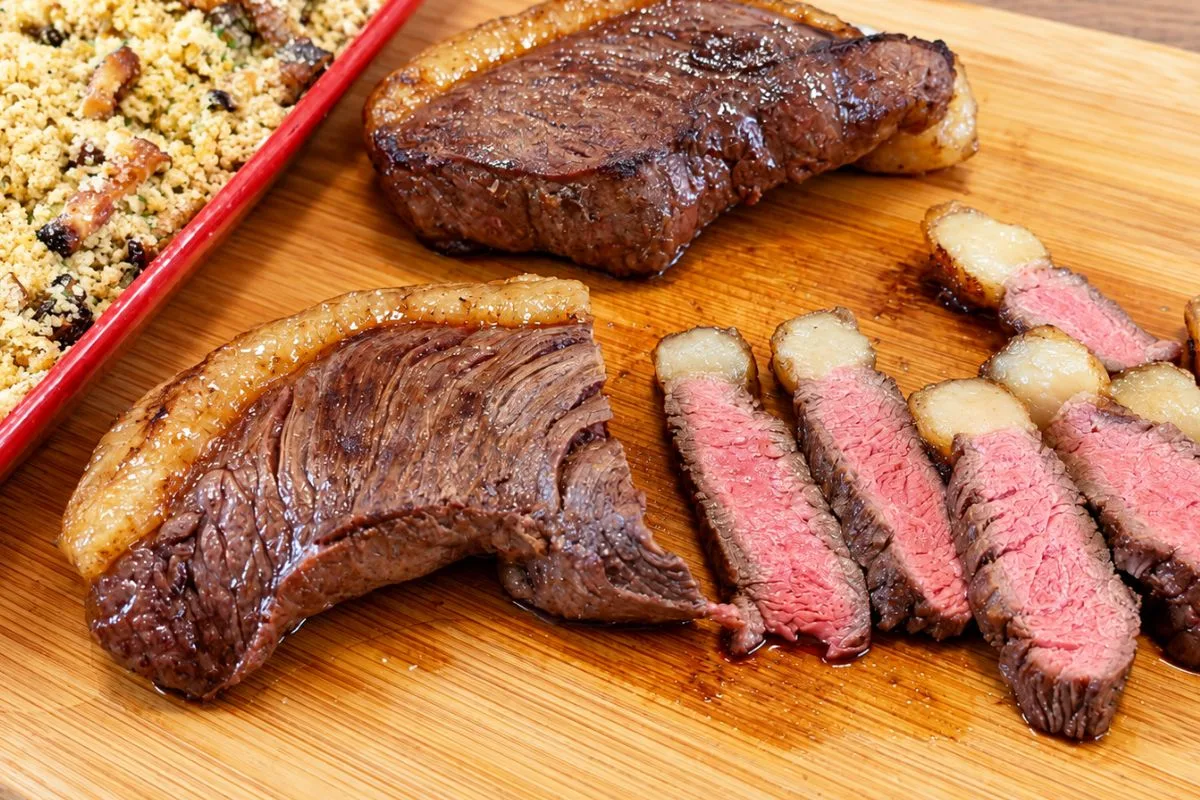 Temperatura e descanso ajudam a preservar a suculência da picanha