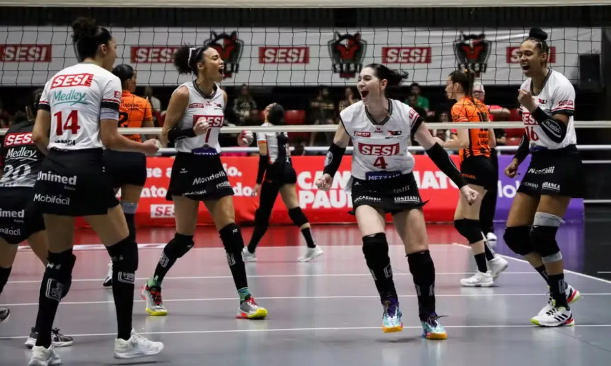 Bauru reage no quinto set e vence Osasco pelo Paulista feminino