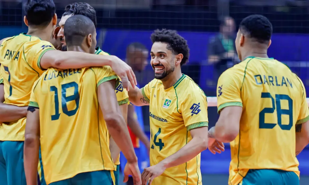 Saque muda jogo do Brasil contra a Colômbia no Pré-Olímpico