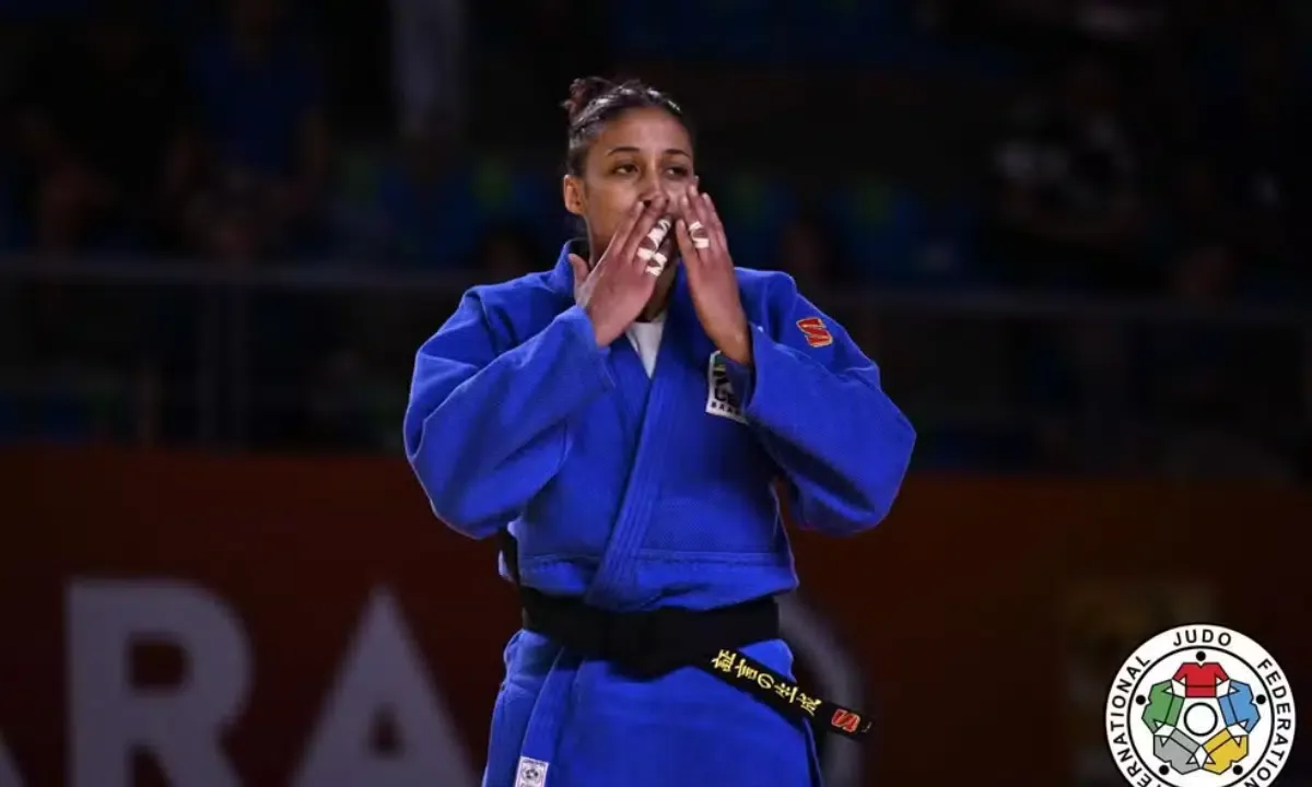 Kaillany Cardoso fica com a prata nos 70kg em Budapeste