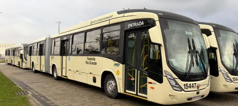 Fazenda Rio Grande incorpora 37 ônibus ao transporte com Curitiba