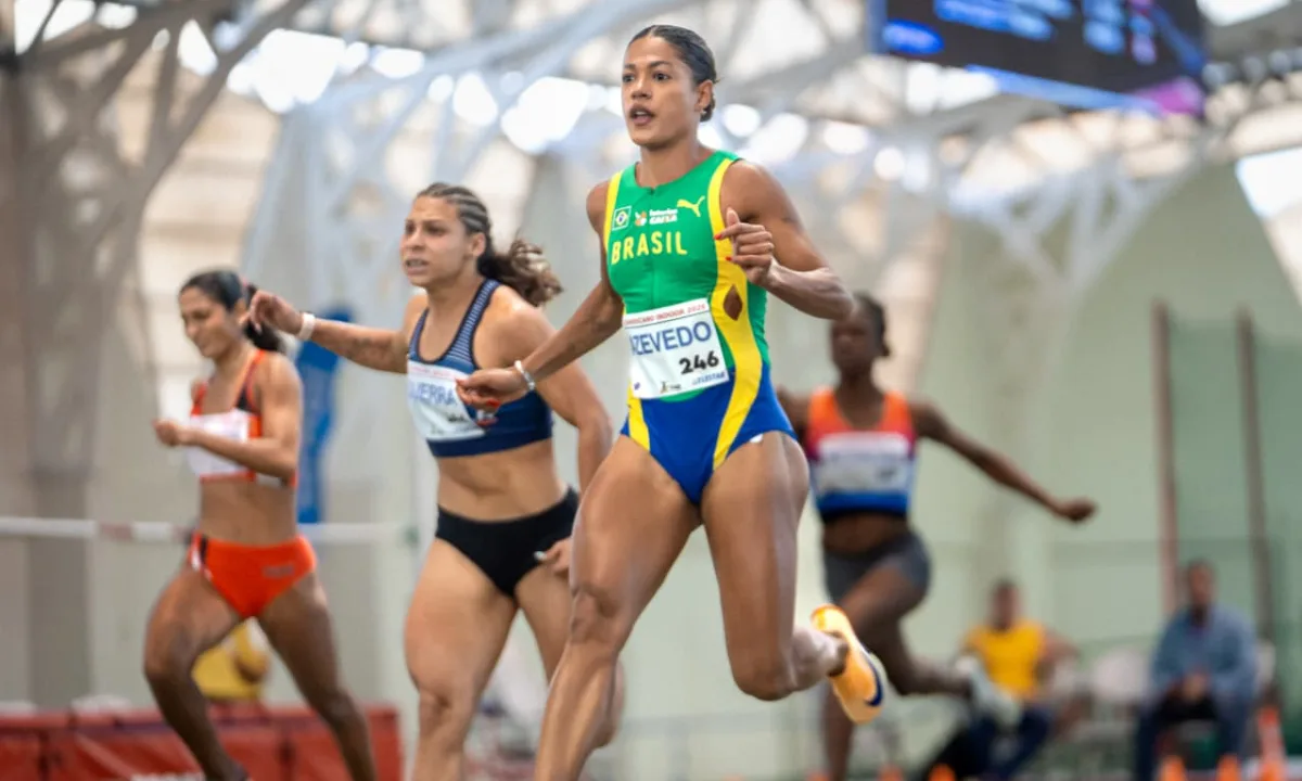 Brasil termina em sexto no revezamento 4x100m misto em Santa Fé