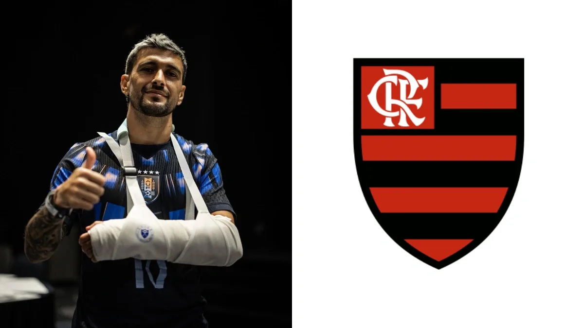 Flamengo confirma cirurgia de Arrascaeta após fratura no punho esquerdo