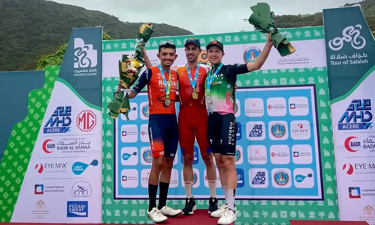 Nícolas Sessler estreia no Tour de Salalah com sétimo lugar em Omã