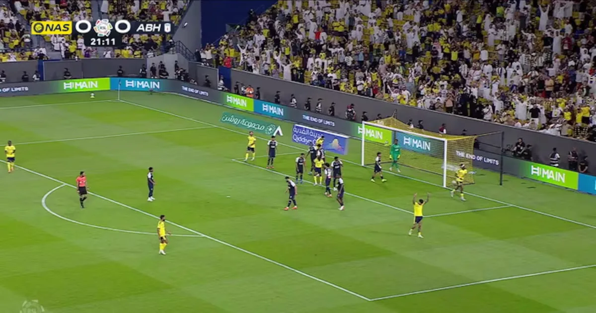 Cristiano Ronaldo marca, e Al Nassr vence o Abha por 1 - 0