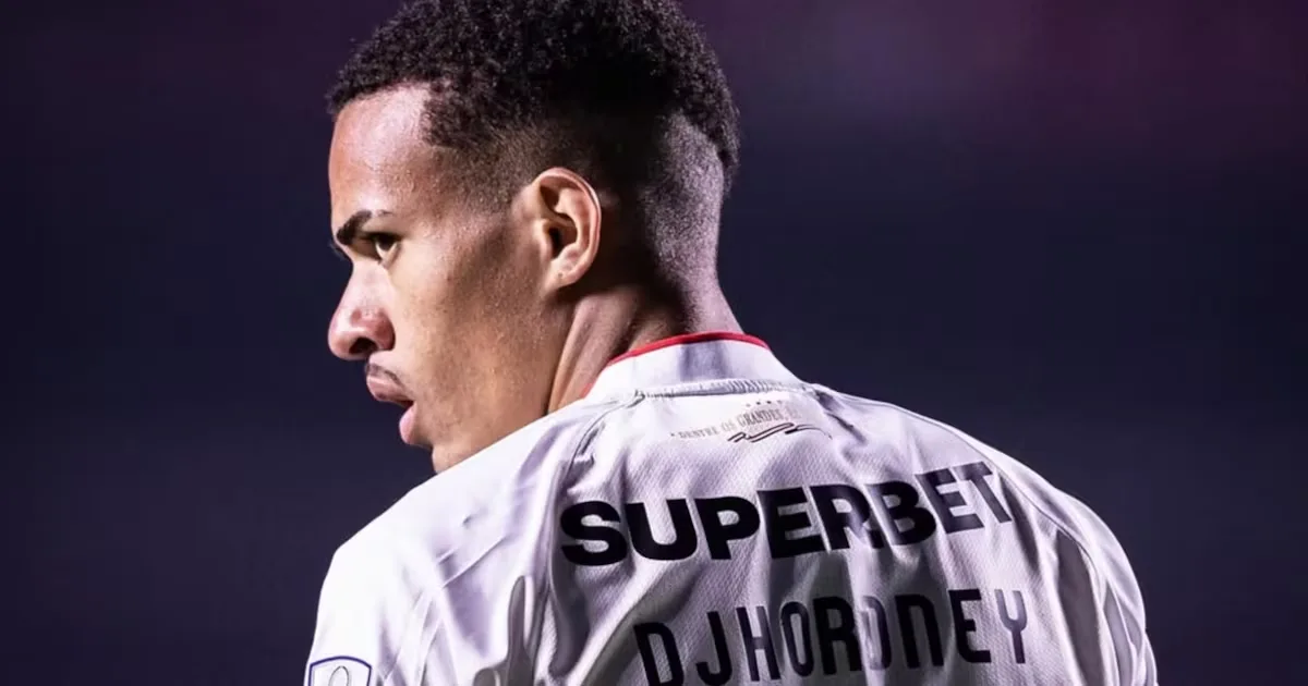 Djhordney ganha espaço no São Paulo após acordo com o Novorizontino