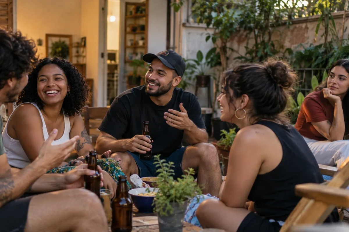 Por que algumas pessoas preferem ouvir antes de participar de uma conversa
