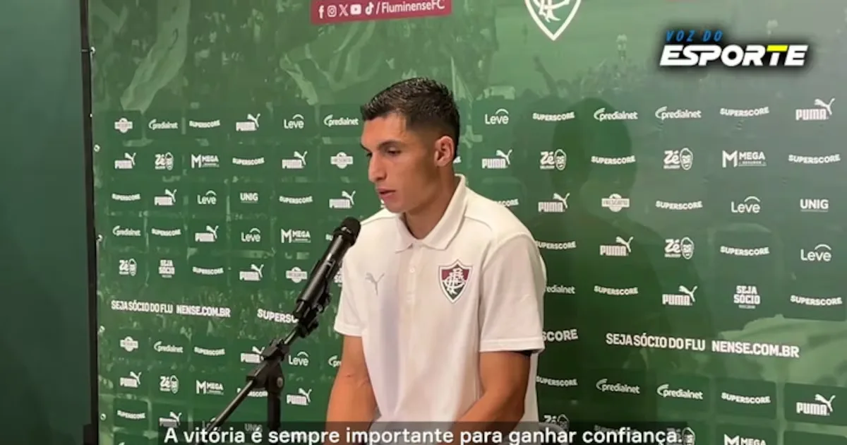 Kevin Serna ressalta confiança do Fluminense antes de duelos decisivos
