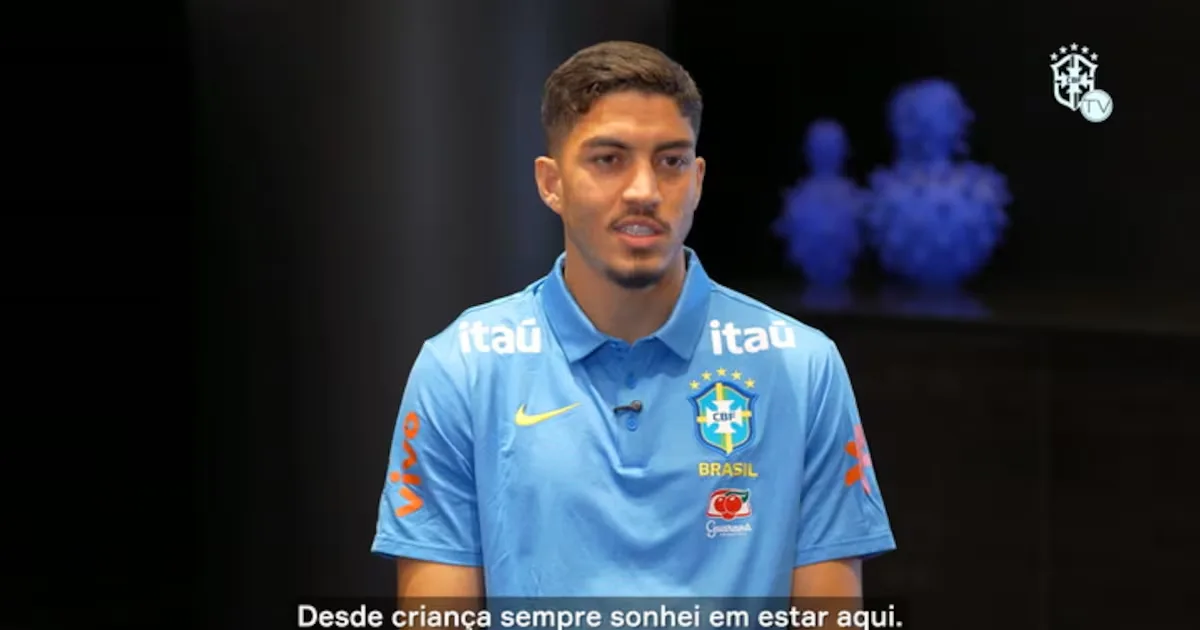 Jair relata surpresa e felicidade ao ser chamado para defender o Brasil