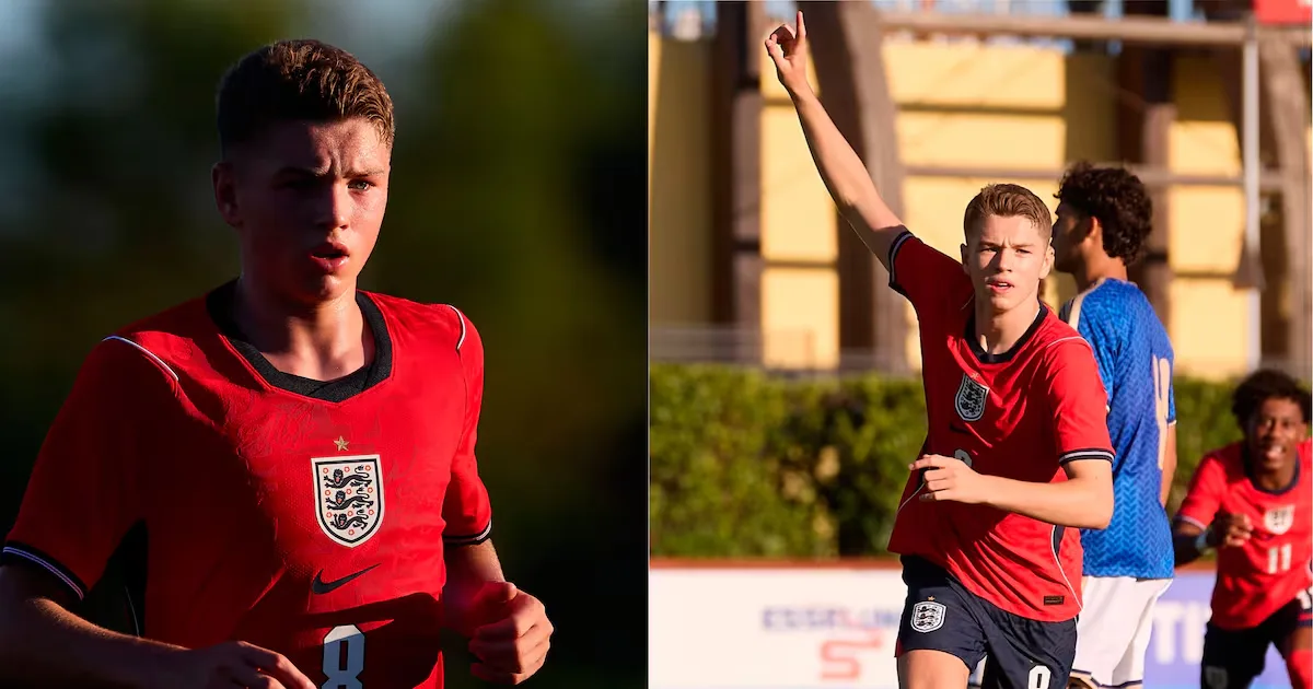 Luca Eden bate recorde do Liverpool na Uefa Youth League aos 15 anos