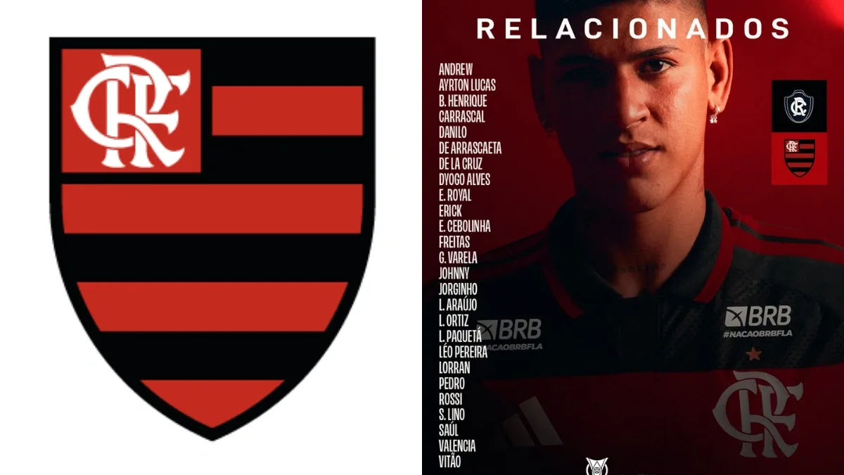 Flamengo relaciona reforços e jogadores recuperados para enfrentar o Remo