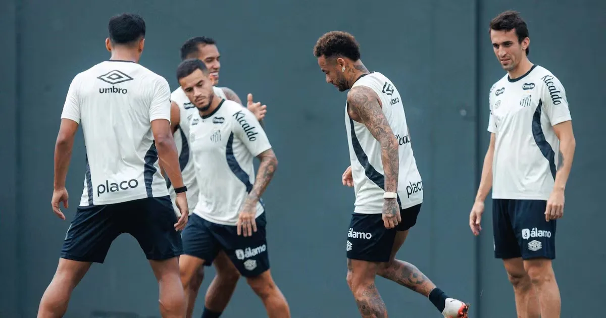 Santos preserva Neymar e terá reforços para enfrentar o Atlético-MG