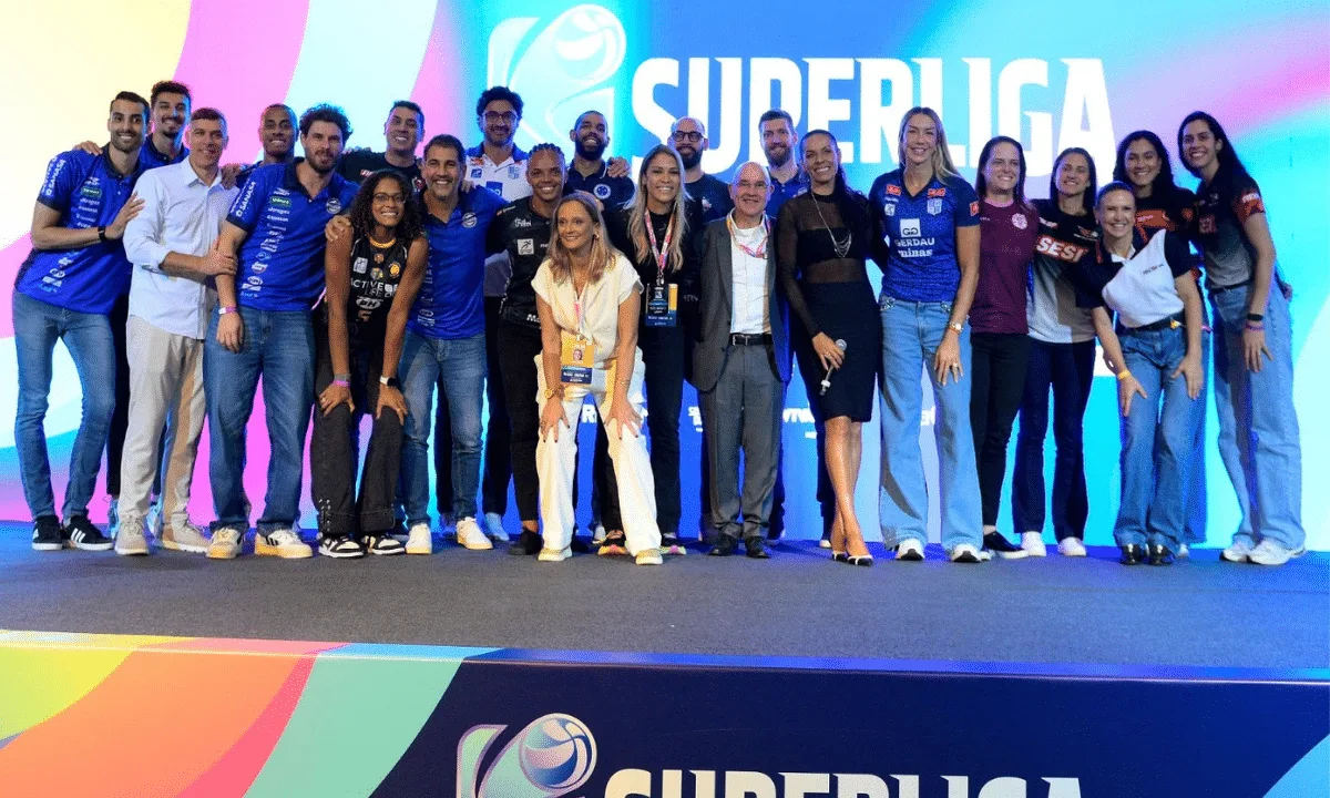Superliga terá oito substituições por set e jogos exibidos pelo grupo Globo