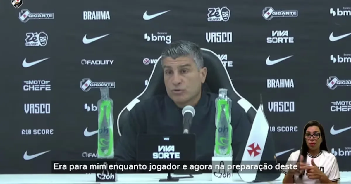 Pedro Emanuel comenta possível palco para Vasco x Boca Juniors