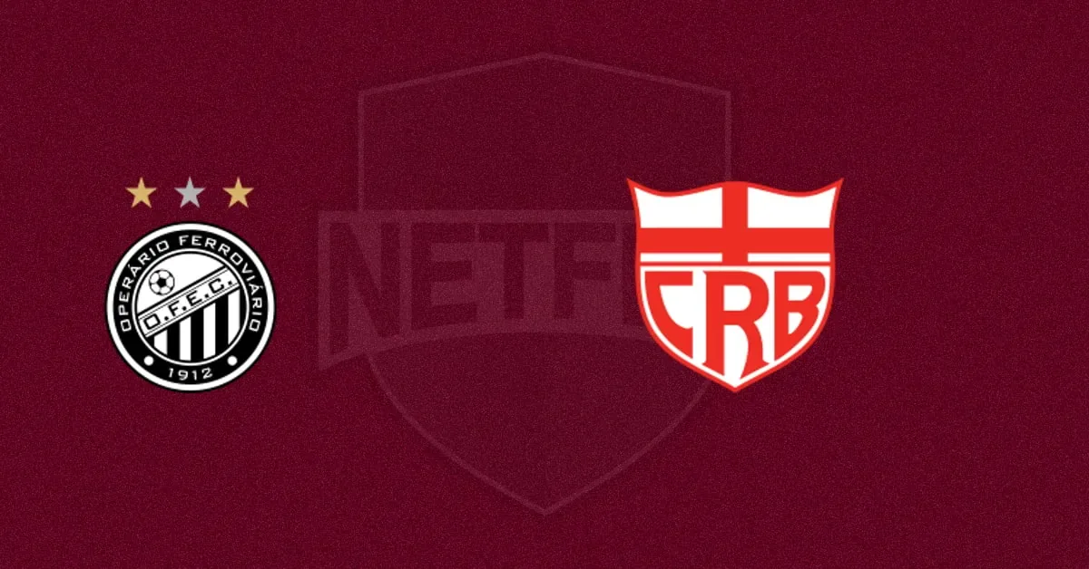 Operário PR recebe o CRB em duelo pelo G6 da Série B