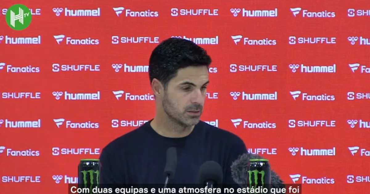 Arteta vê pênalti contra o Arsenal como ameaça à conquista da Premier League