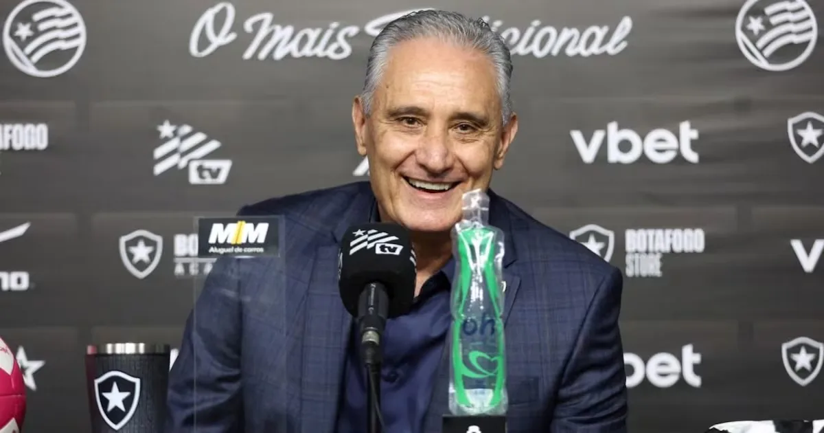 Botafogo anuncia Tite para sequência da temporada até 2028