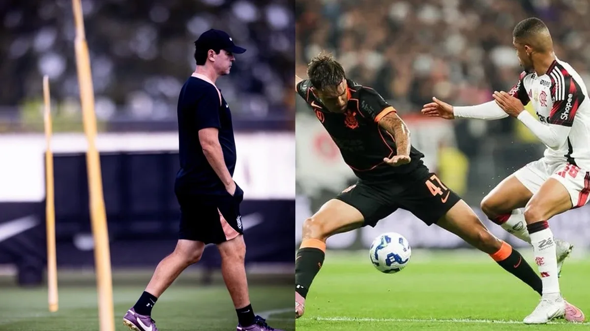 Diniz adia decisão sobre escalação do Corinthians contra o Flamengo