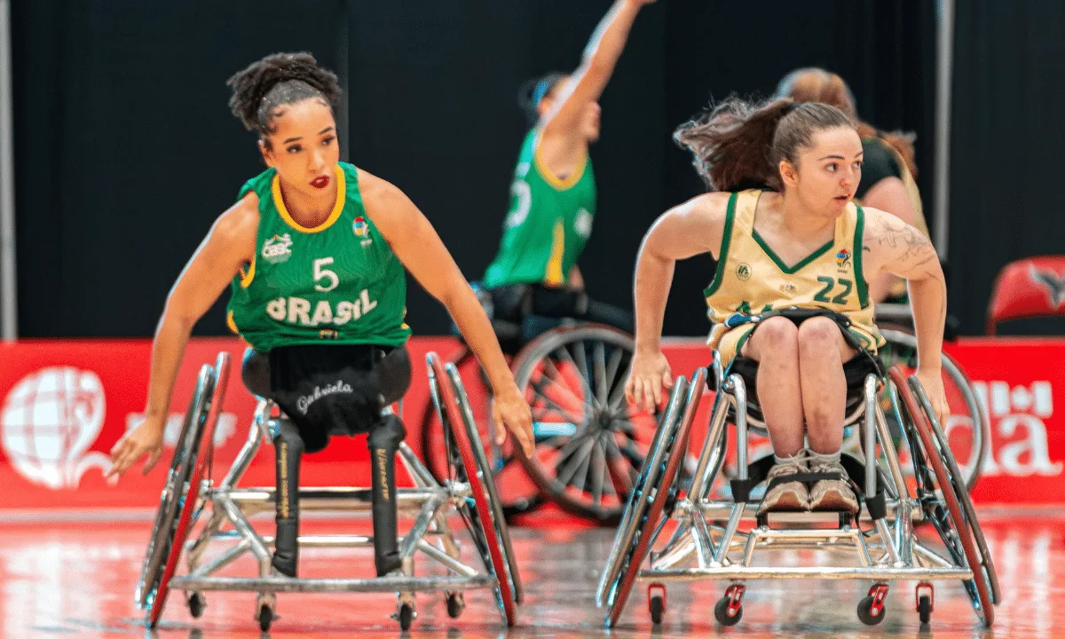 Brasil perde para o Canadá no Mundial feminino de basquete em cadeira de rodas