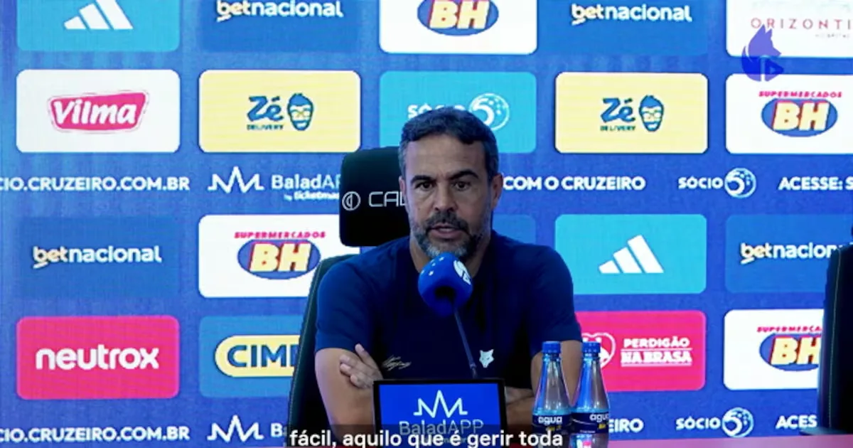 Artur Jorge pede união da torcida do Cruzeiro após vitória