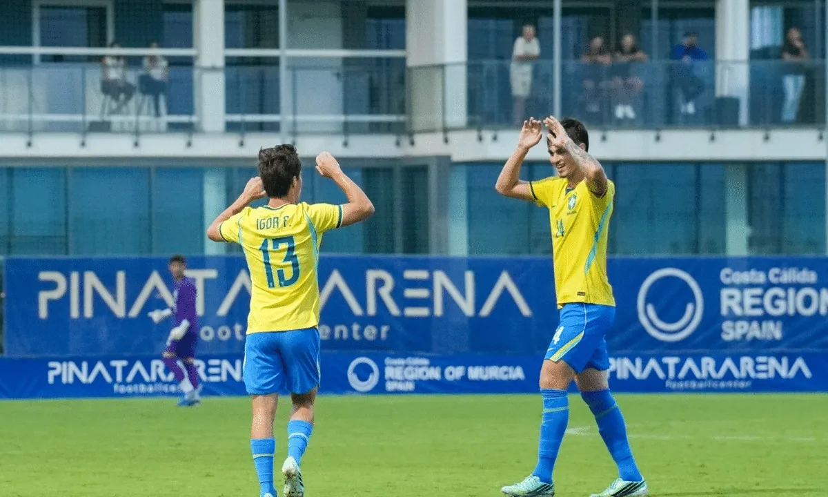 Brasil sub-20 decide no segundo tempo e supera os Estados Unidos na Espanha