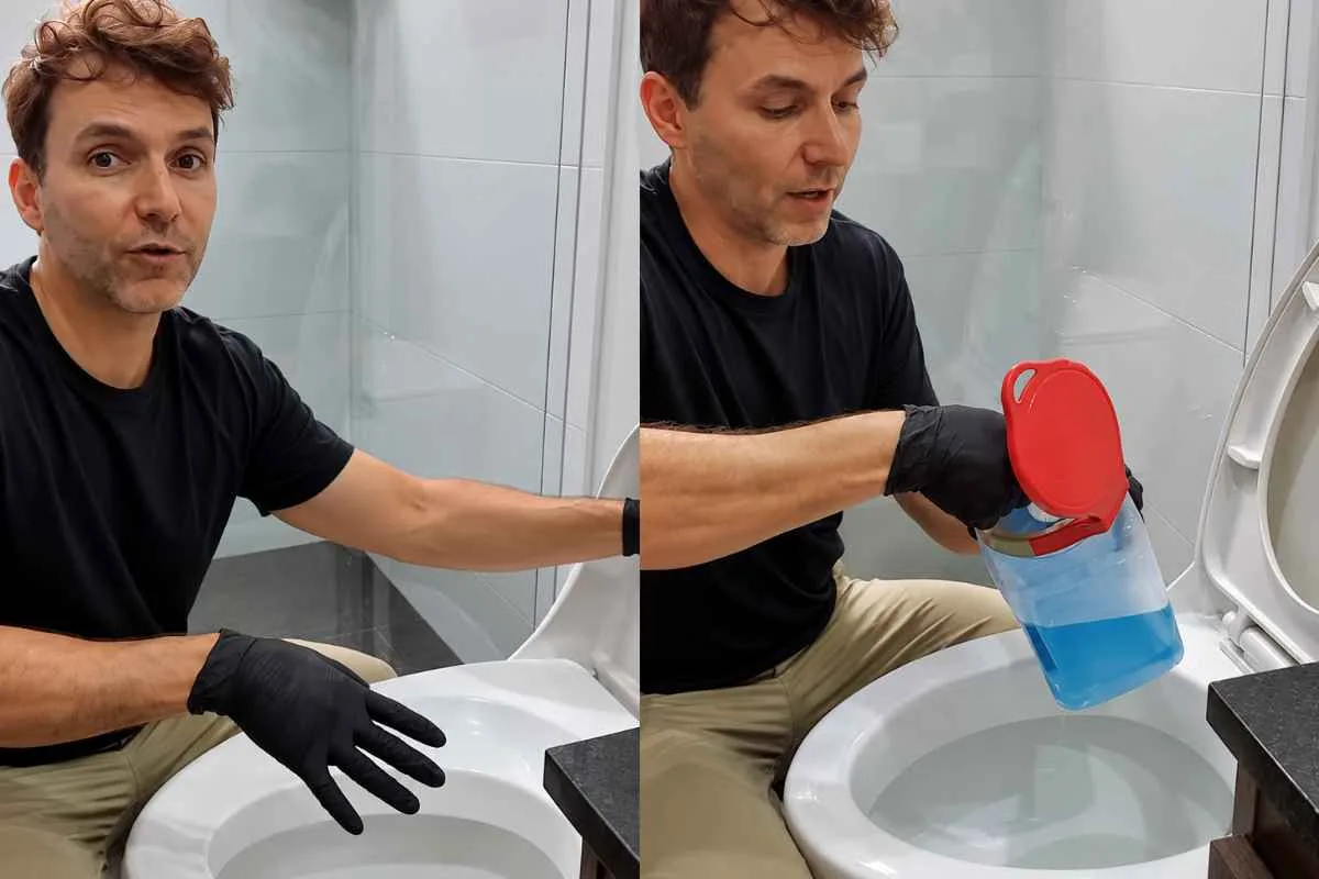 Engenheiro químico explica a ordem correta para limpar o vaso sanitário