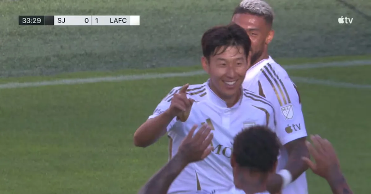 Son Heung-Min marca na vitória do Los Angeles FC sobre o San Jose