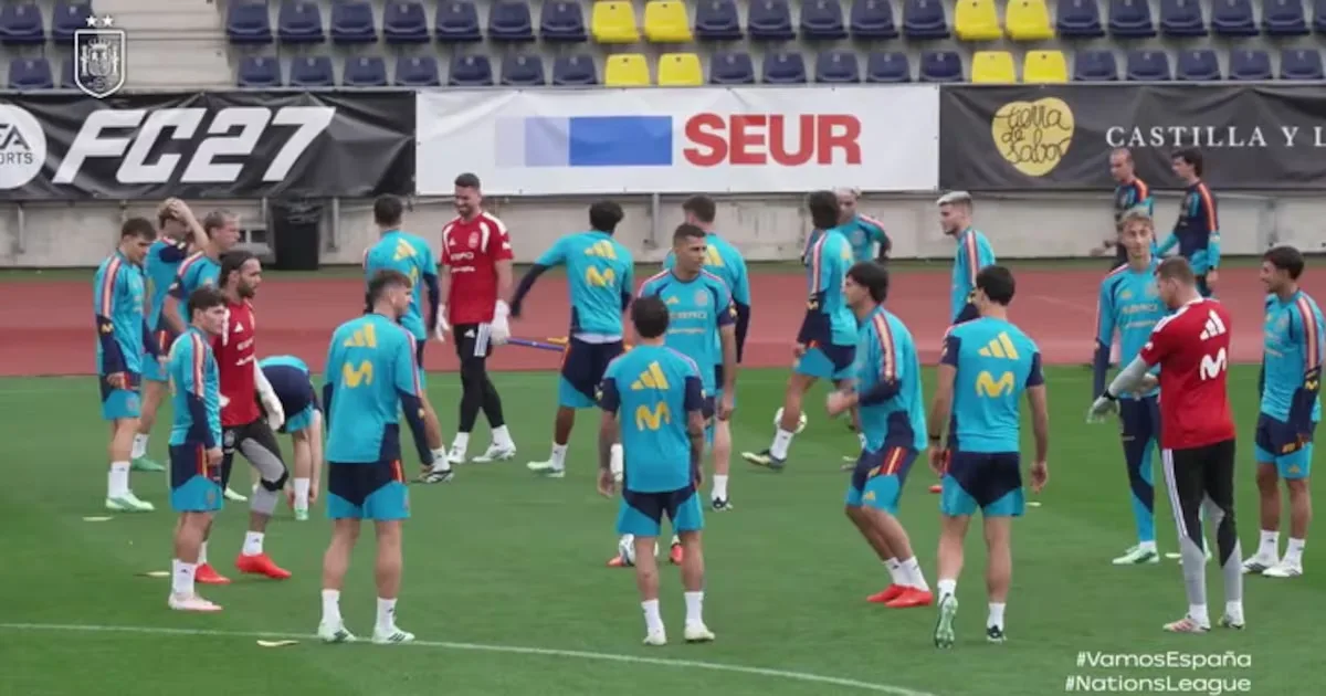 Espanha finaliza preparação para duelo com a República Tcheca