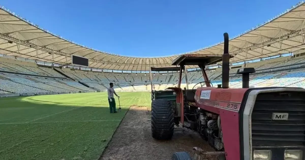 Maracanã aponta cinco fatores para desgaste do gramado em 2026