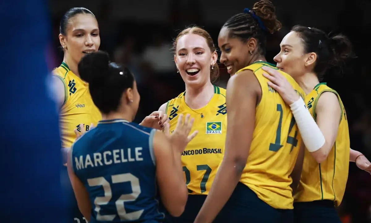 Brasil estreia contra a Venezuela no Sul-Americano de Vôlei Feminino