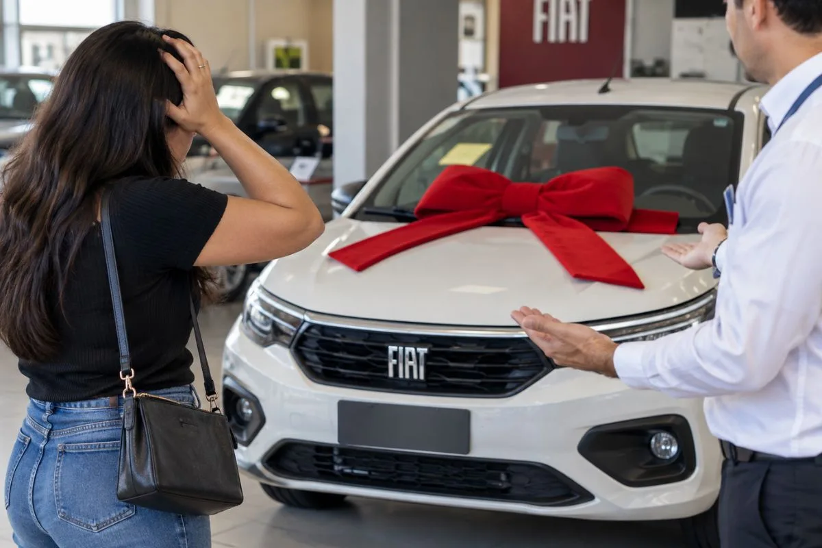 Cliente questiona Fiat Cronos diferente após cinco anos de pagamentos