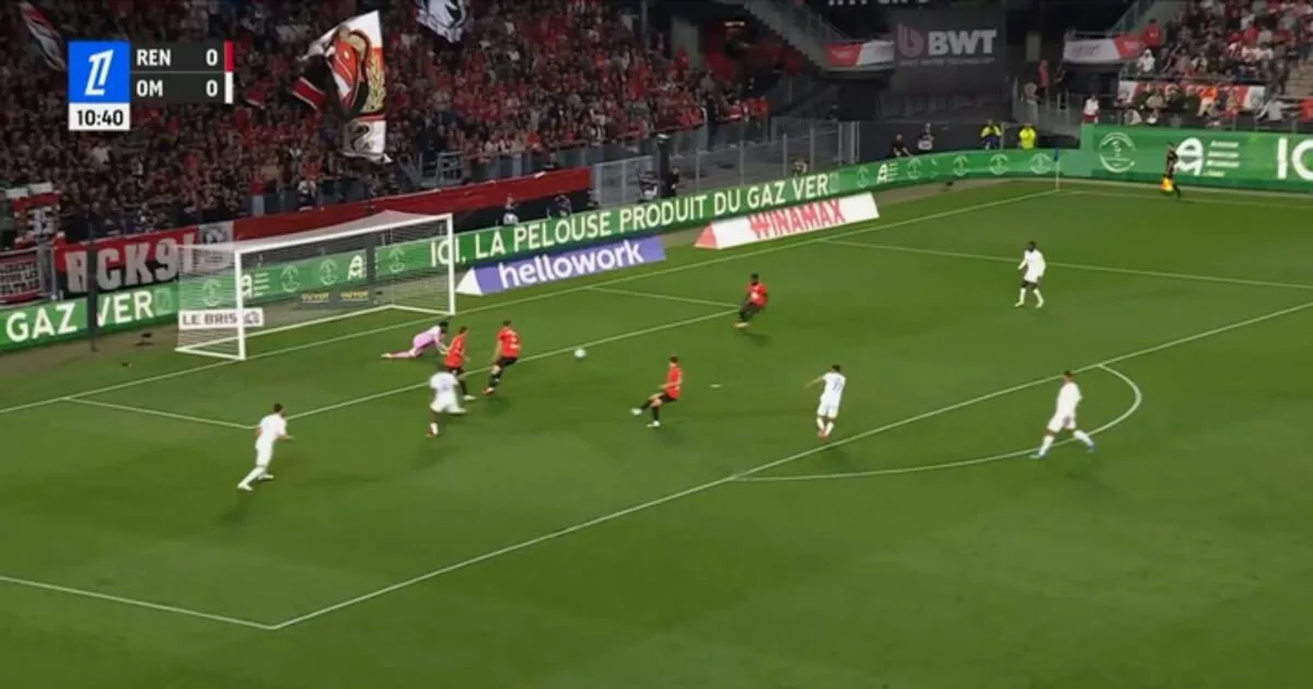 Rennes supera o Marseille por 1 a 0 pela Ligue 1