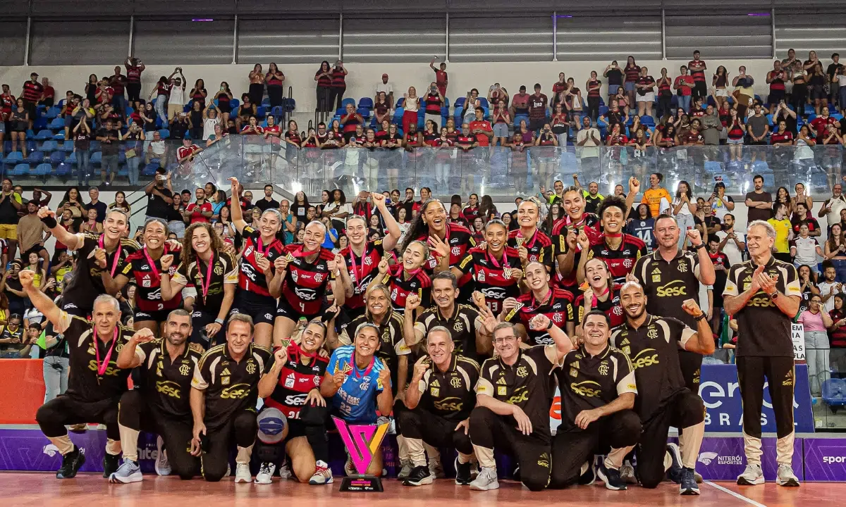 SESC RJ Flamengo supera Praia Clube no tie-break e leva a Copa Supervôlei