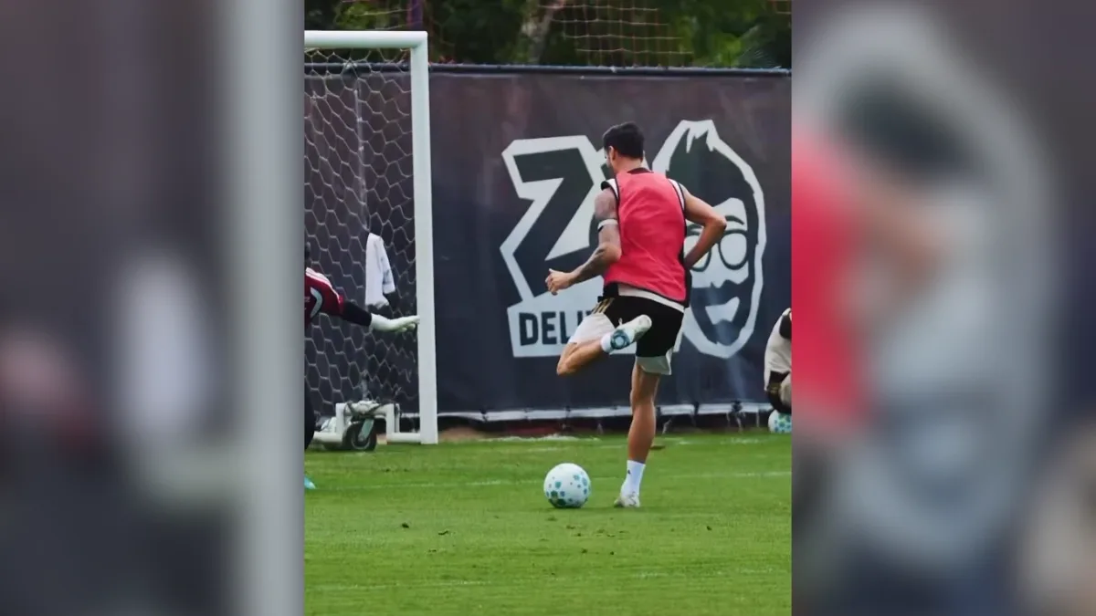 Saúl repete técnica de Özil e encobre Andrew em atividade do Flamengo