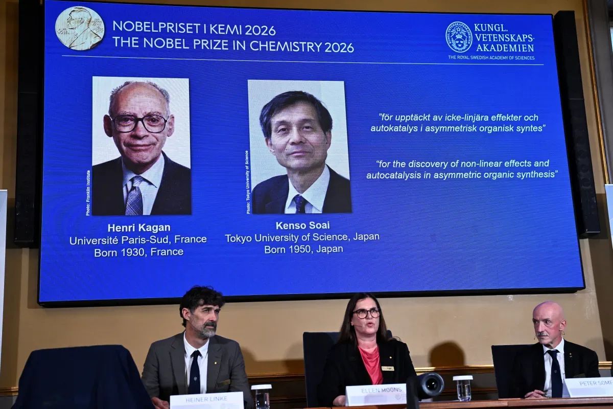 Nobel de Química destaca controle de moléculas para medicamentos