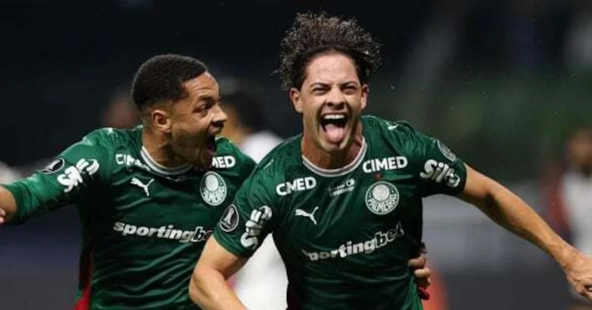 Giay marca pela primeira vez e se firma no Palmeiras de Abel Ferreira