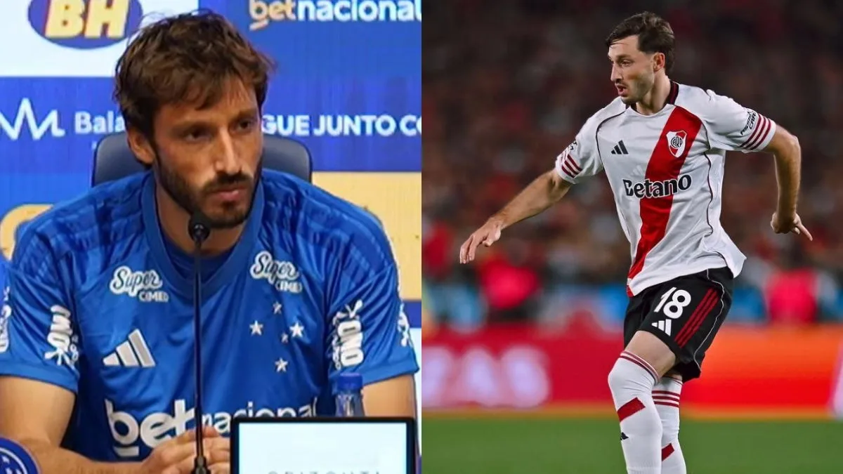 Viña critica tratamento do River e agradece ao Flamengo antes de defender o Cruzeiro