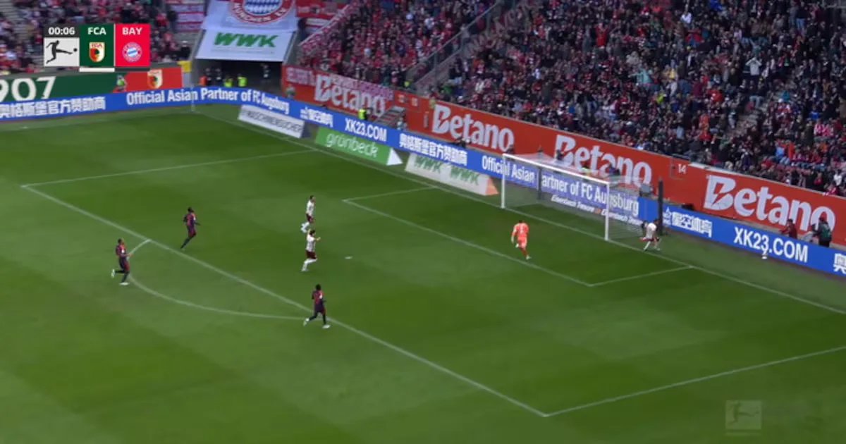 Augsburg e Bayern ficam no empate por 2 a 2 pela Bundesliga