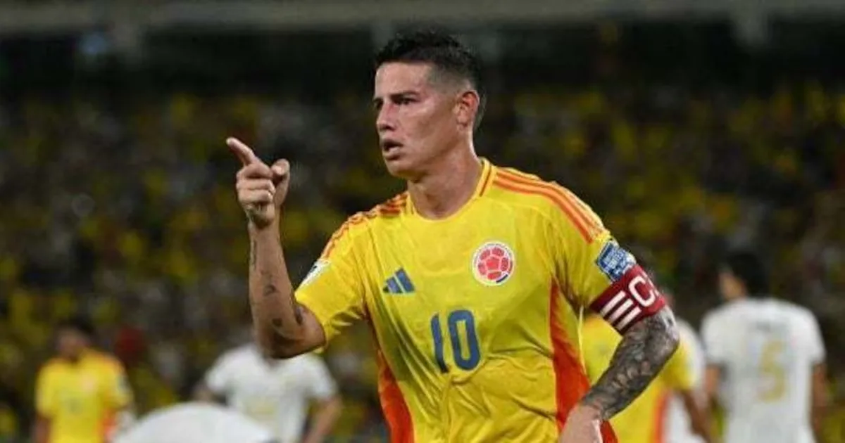 James Rodríguez deixa a seleção da Colômbia após 132 jogos