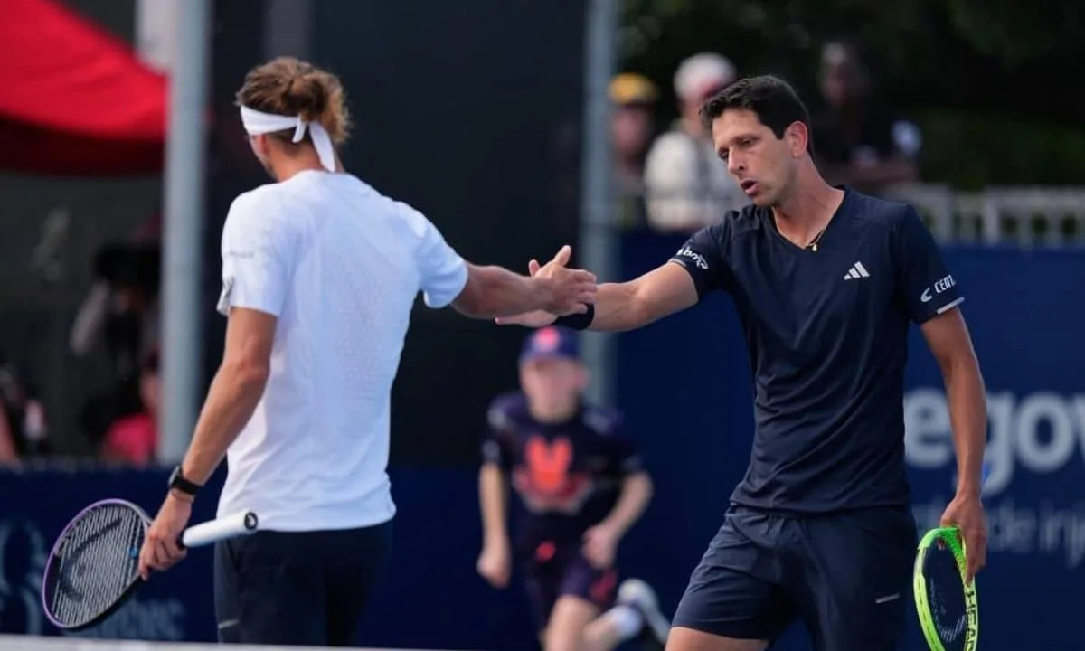 Melo e Zverev superam dupla alemã e holandesa no ATP de Beijing