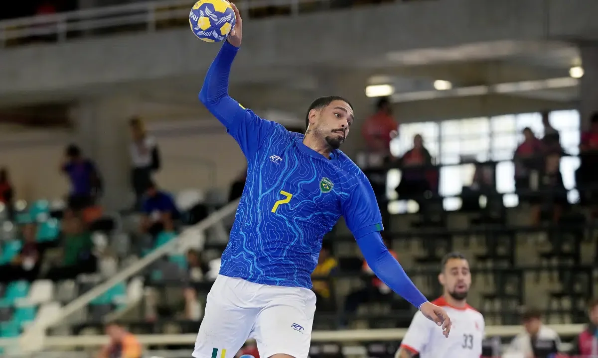 Brasil termina Jogos Sul-Americanos com bronze no handebol após vitória sobre o Peru