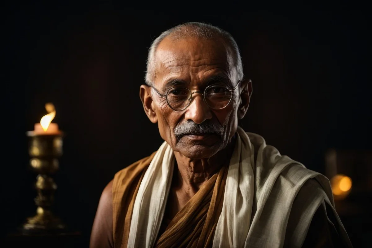 Frase de Gandhi propõe reflexão sobre felicidade e coerência pessoal