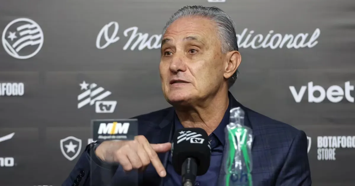 Botafogo define vaga na Libertadores de 2027 como meta para Tite