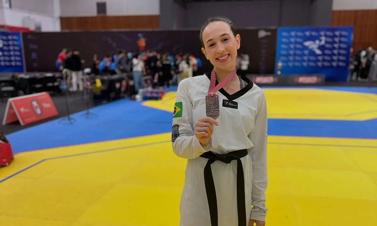Brasil sobe ao pódio com Larissa Rossi e Luiz Eduardo na Albânia